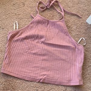 Cami Halter Crop Top